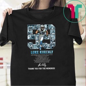 Luke Kuechly Thank You For The Memories Tee Shirts