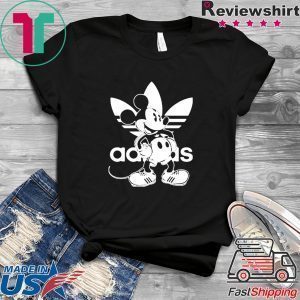 Mickey Adidas Funny Tee Shirts