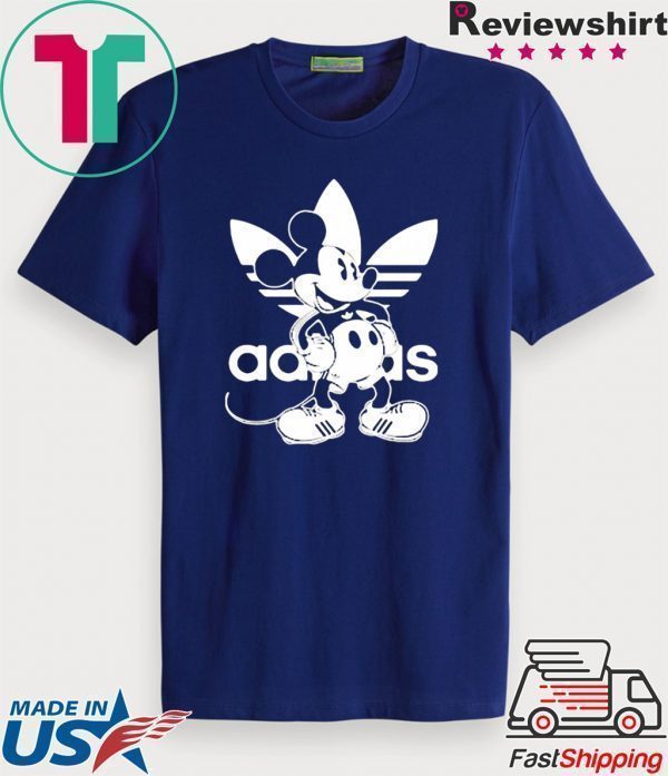 Mickey Adidas Funny Tee Shirts