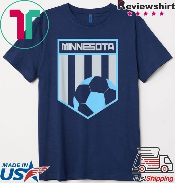 Minnesota Soccer Jersey Style Football Tee Shirts