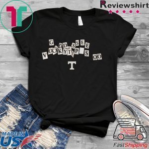 Mixed-Up Sign Tennessee Football Tee Shirt