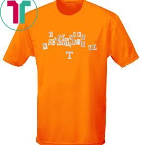 Mixed-Up Sign Tennessee Football Tee Shirt