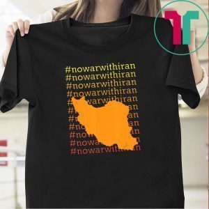 No War With Iran 2020 Hashtag Humanity Tee Shirt