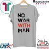No War With Iran Tee Shirts