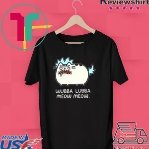 Official Rick Sanchez cat wubba lubba meow meow Tee Shirt