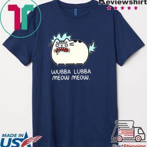 Official Rick Sanchez cat wubba lubba meow meow Tee Shirt