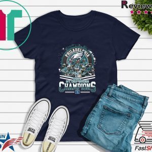 Philadelphia Eagles 2019 NFC East Division Champions Tee Shirts