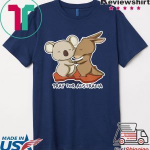 Pray for Australia Save Kangaroo and Koala Tee Shirts