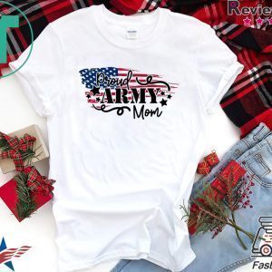 Proud Army Mom Tee Shirts