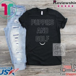Puppies And Golf Tee Shirts