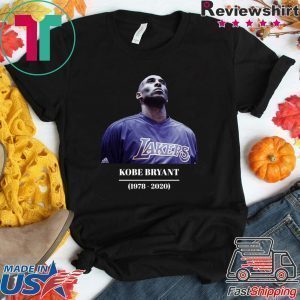 RIP Black Mamba Kobe Bryant 1978 2020 Tee Shirts