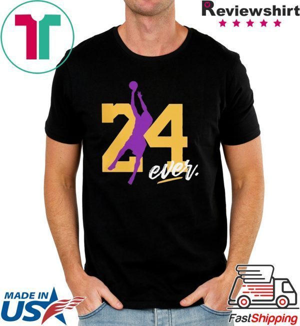 RIP KOBE 24 FOREVER TEE SHIRT