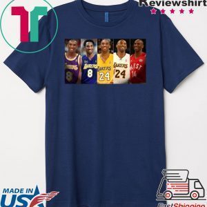 RIP Ko-Be Br-Yant T Shirt The Balack Mam-BA Jersey MVP L-A Tee Shirt