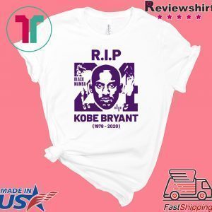 RIP Kobe Bryant Black Mamba Tee Shirts