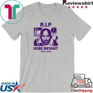 RIP Kobe Bryant Black Mamba Tee Shirts