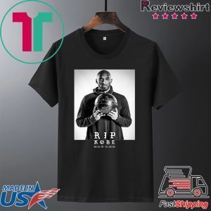 Rip-Kobe-Bryant Memorial Rest-in-Peace Mamba 24 Basketball Legend Tee Shirt