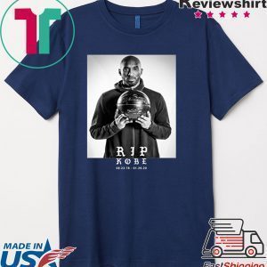 Rip-Kobe-Bryant Memorial Rest-in-Peace Mamba 24 Basketball Legend Tee Shirt