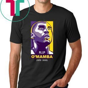 Rip Kobe Bryant RIP OMamba TShirt