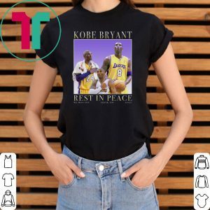 Rip Kobe rest in peace tee shirt