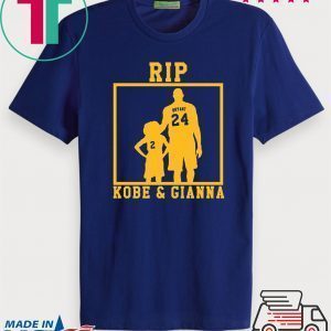 Rip Kobe Bryant and Gianna Tee Shirt