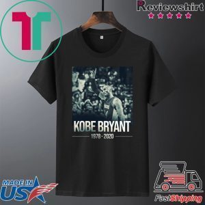 Rip-Kobe_Bryant T-Shirt Black Mamba Logo Los Angeles 24 Basketball 1978 2020 T-Shirt
