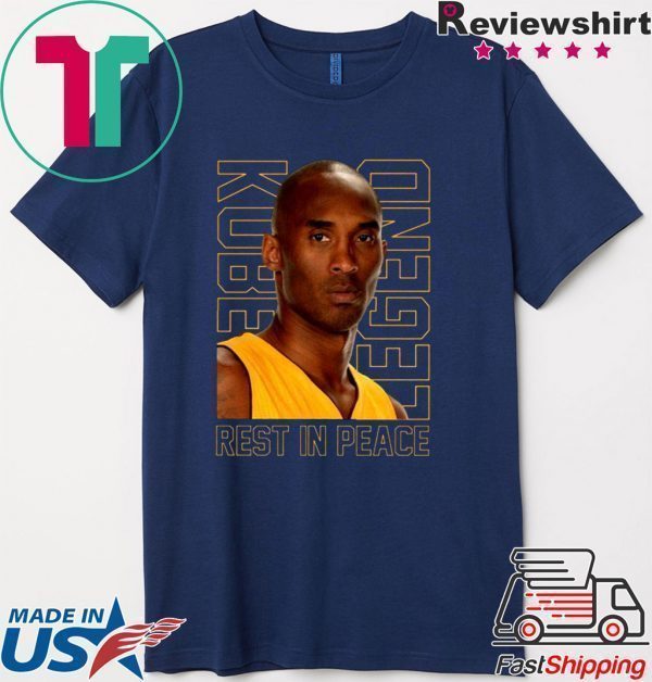 Rip-Kobe_Bryant T-Shirt Black Mamba Logo Tee Shirts