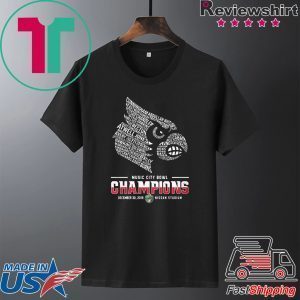 San francisco 49ers nfc west division champions 2019 skyline Tee Shirts