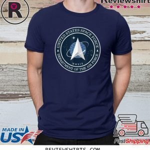 Space United States Force Logo Tee Shirt