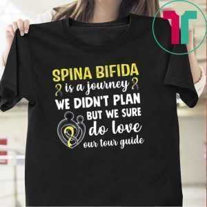 Spina Bifida Is A journey We Didn’t Plan But We Sure Do Love Our Tour Guide Tee Shirts