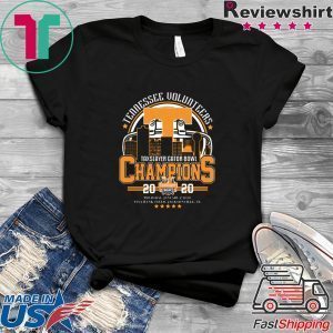 Tennessee Vols Taxslayer Gator Bowl Champions 2020 Tee Shirts