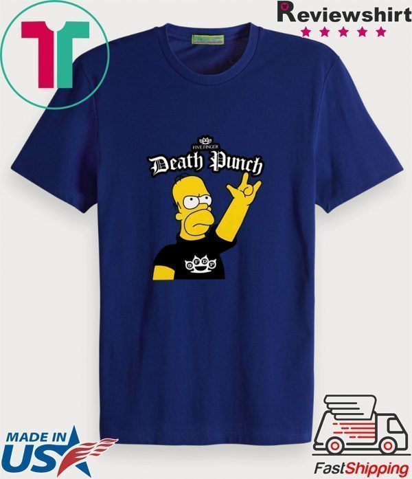 The Simpsons Five Finger Death Punch Tee Shirts