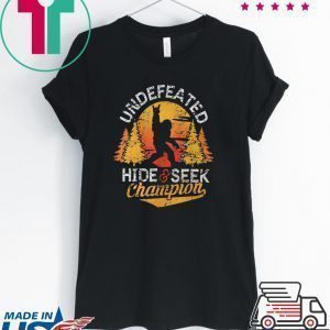Undefeated Hide And Seek Champion Tee Shirts