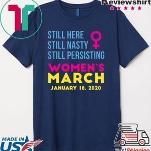 Washington DC Women's March January 2020 Tee Shirts