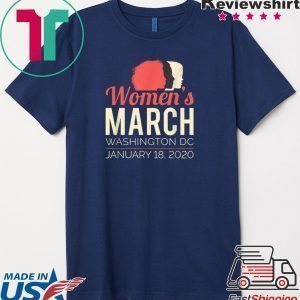 Women's March January 18 2020 Washington DC Unisex Shirt