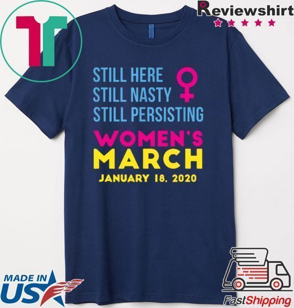 Washington DC Women's March January 2020 Tee Shirts