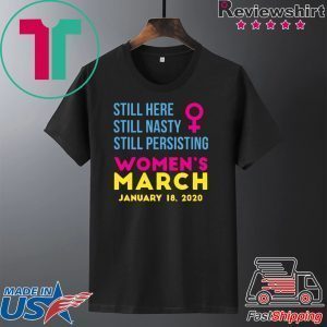 Washington DC Women's March January 2020 Tee Shirts