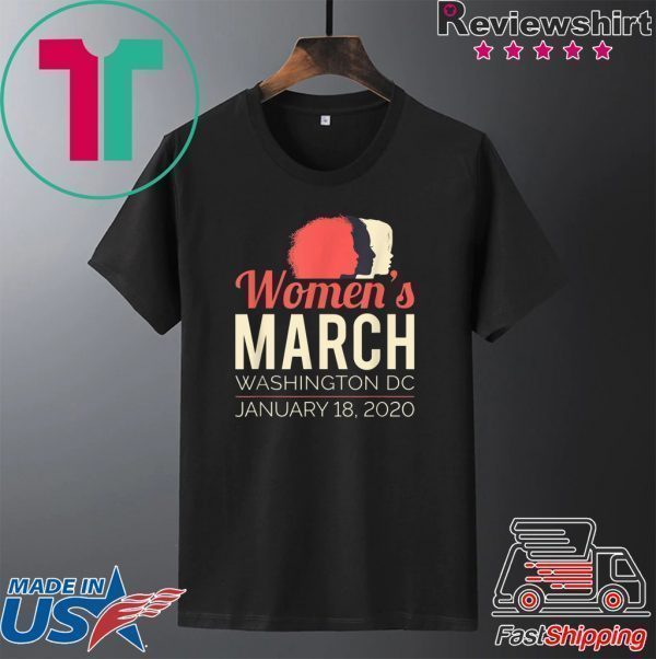 Women's March January 18 2020 Washington DC Unisex Shirt