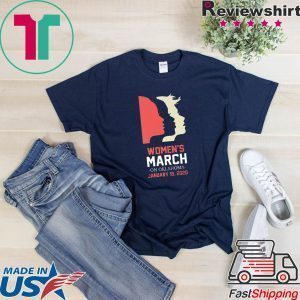 Women's March January 18, 2020 Oklahoma Tee Shirts