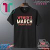 Women's March January 18, 2020 Tee Shirts