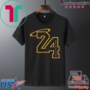 ip-Kobe-Bryant Memorial Rest-in-Peace Mamba 24 Tee Shirts