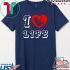 teve The Missionary I Heart Love Life Anti Abortion Tee Shirts