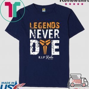 24 Basketball Legend Mamba Forever Memorial Tee Shirt