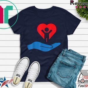 Autism Awarness My Hand Heart Gift Design Tee Shirts