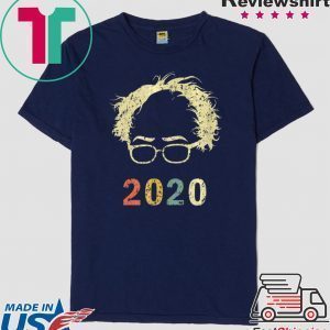 Bernie 2020 Glasses Hair Bernie Sanders Tee Shirts