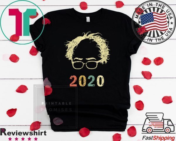 Bernie 2020 Glasses Hair Bernie Sanders Tee Shirts