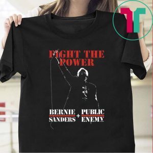 Bernie Sanders And Public Enemy Tee Shirts