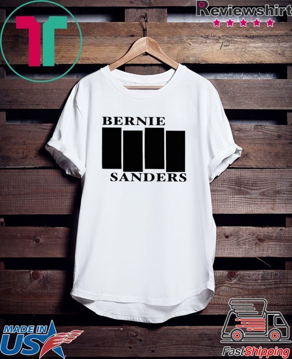 Bernie Sanders Black White Flag 2020 Tee Shirts