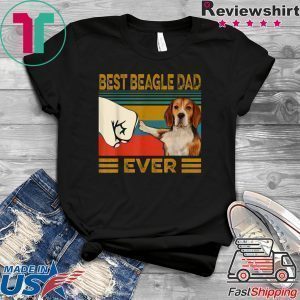 Best Beagle Dad Ever Tee Shirts