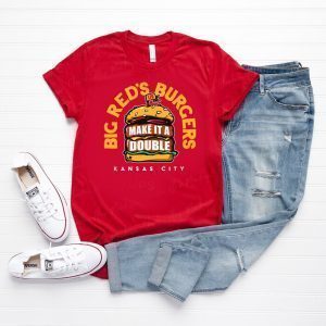 Big Red's Burgers Kansas City Football Tee Shirts