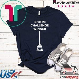 Broom Challenge Funny Meme Tee Shirts